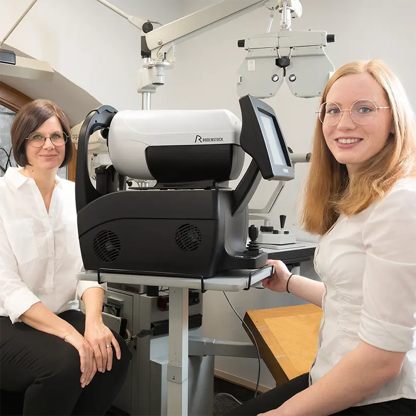 Rodenstock DNEye®-Technologie bei Optik-Foto Niebler