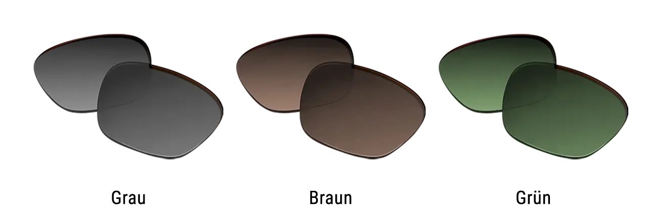 Glasfarbe Ihrer neuen Sonnenbrille