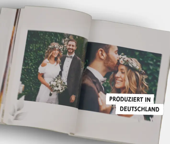 Fotobücher produziert in Deutschland
